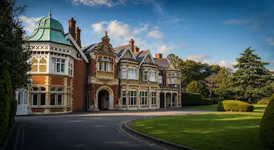 Bletchley Park mansion and grounds, representing TradeHub Platform helping Bletchley trade businesses strengthen their digital presence with websites, SEO and practical growth systems.
